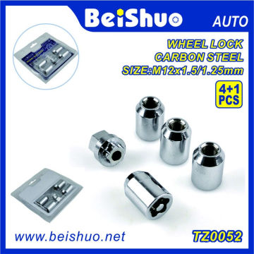 4+1 PCS/Set Wheel Lock Nut with Blister for Car Security